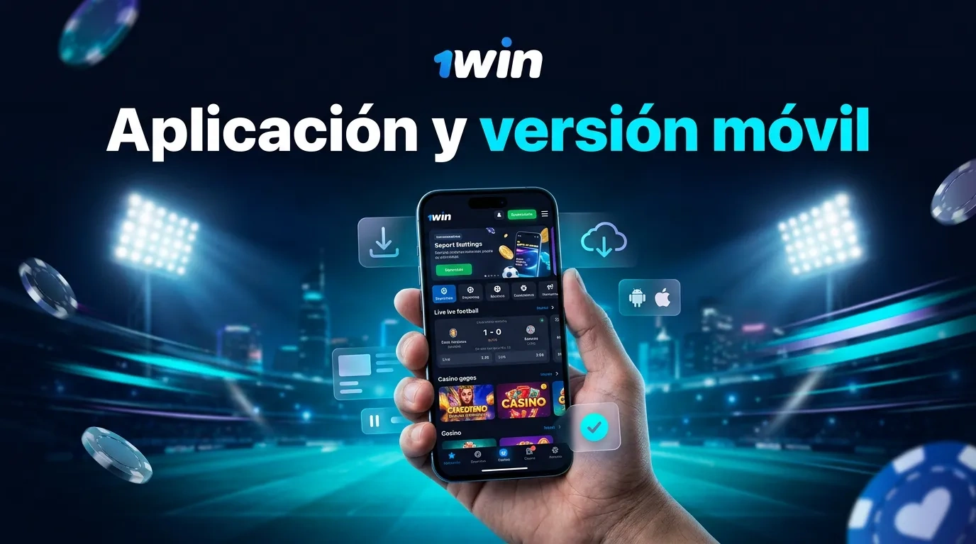 Aplicación y versión móvil de 1win para usuarios de Latinoamérica