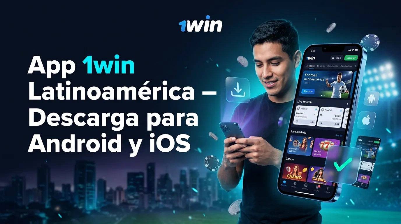 App 1win Latinoamérica – Descarga para Android y iOS