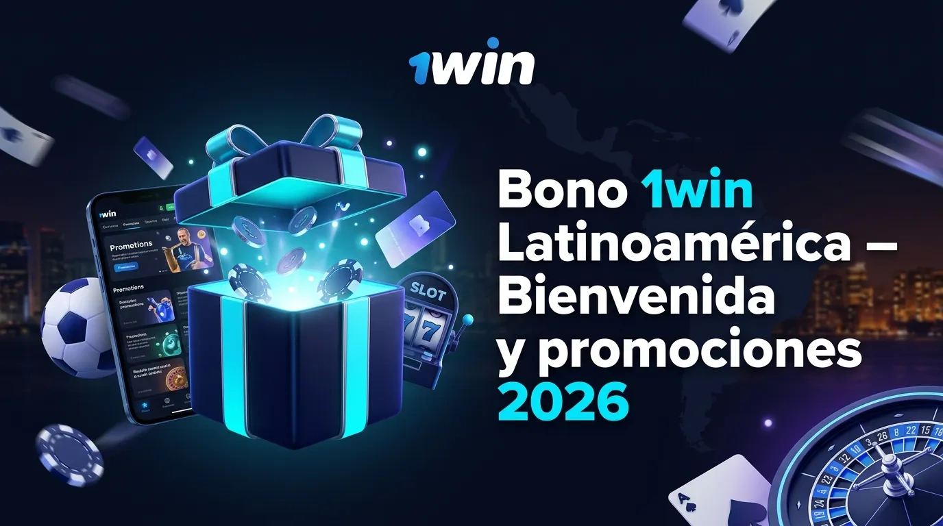 Bono 1win Latinoamérica – Bienvenida y promociones 2026